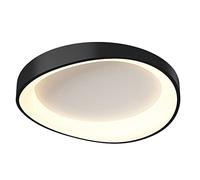 YNAHZAOK Nordic LED Ceiling Lamp, Round Master Bedroom Flat Ceiling Lights, Three-tone Lighting Minimalist Living Room Decorative Lighting, Living Room Close To Ceiling Light Fixtures, For Study
