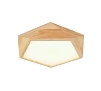YNAHZAOK Oak Frame Creativity LED Ceiling Light Energy-Saving Lamps for Interior Decoration Lighting Easy Installation Kids Room Ceiling Lights 3000k/4000K/6500k for Bedroom Kitchen Island Decor