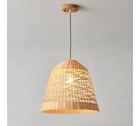 YNAHZAOK Southeast Asian Retro Chandelier Japanese Wabi-sabi Style Pendant Light for Restaurants Bars Bedroom Studies Cafe Chinese Hand Woven Hanging Ceiling Lights Vintage Farmhouse Lighting Fixture