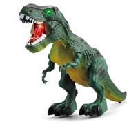 Ynanimery Kids Electric Dinosaurs Toys for Boys, Walking Large Dinosuar Toy for Kids Age 3 4 5 6 Year Olds with LED Lights, Sounds, Roaring, Removable Tail, Birthday Gifts (Green)