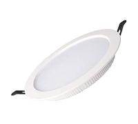 YNBSHGAA 2 inch Ultra-Thin LED Downlight Commercial Lighting Spotlight Work Light Embedded Round Ceiling Panel Light Interior Store Mall Corridor Aisle Outdoor Lights,Neutral Light-15W