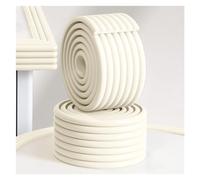 YNBSHGAA Foam edge protectors, W-Shaped Children's Anti-Collision Strips, Self-Adhesive Cuttable Margin Of Corner Protector Cushion Pad For Chair, Furniture, Cabinets,Off-white-5m/16.4ft