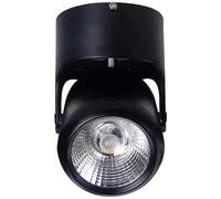 YNBSHGAA Lighting 5W/7W COB Round Adjustable Mounted Ceiling Flat Spotlight Commercial Anti-galre High Ra Clothing Store Downlight,Blackwhite Light-7W