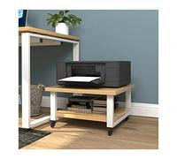 YNBSHGAA Office Printer Shelf Office Under Desk Rolling Printer Stand with Wheels Mobile Printer Stand Printer Table Work Cart for Home Office Printer Stand