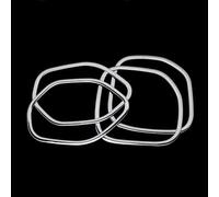 YNBVGETA Car Interior Compatible With For Grand For Cherokee 2011 2012 2013 2014 2015 2016 2017 2018 2019 2020 Car Door Loudspeaker Audio Cover Speaker Ring Accessories