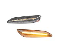 YNBVGETA Turn Signal Marker Light Compatible With Alfa For Romeo 147 Typ 937 2000-2005 2006 2007 2008 2009 2010 Front Side Marker Turn Signal Lights 60686516(Clear Lens)