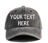 YNE Custom Embroidered Name Text Word Women Men Cowboy Hat Personalized Adjustable Cowboy Cap Add Your Text Dad Hats (Army Green), XL