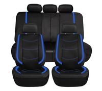YNEION Car Seat Covers, for BMW M135i xDrive 2019 2020 2021 2022 2023 2024 Car Seat Cushion Front Rear Protectors Full Set Waterproof Accessories,B