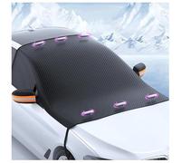YNEION Car Windscreen Cover for Winter for Hyundai Kona 2021-2024 Front Window Windshield Frost Snow Covers Magnetic Car Screen Cover Sun Shade
