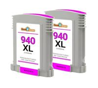 YNGFBFFJ 2 Compatible 940XL C4908A Yield Magenta Ink Cartridge For 8000 8500 Printers