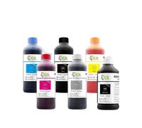 YNGFBFFJ 500ML 6 Color Universal Dye Ink Compatible With Printers Models 72 727 T610 T770 T790 T1100 T1120 T1200 T1300 T2300 T920 T1500 T2500 T930 T1530 T2530(MK-Pigment Other-Dye)