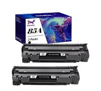 YNGFBFFJ Compatible 2-Pack CE285A 85A Black Toner Cartridge For Use With Models P1102 P1102W P1109 M1217nfw