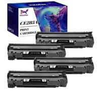 YNGFBFFJ Compatible 4 Pack Of CE285A 85A Black Toner For P1005 P1006 Yield