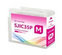 YNGFBFFJ Compatible SJIC35P 80ML Ink Cartridge For ColorWorks CW-C6500P CW-C6000A CW-C6000P CW-C6500A Color Label Printer With Chip(SJIC35P M 1PCS)