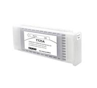 YNGFBFFJ DSCINKS Textile T7251 T7252 T7253 T7254 T725A 600ml Ink Cartridge Compatible With F2000 F2100 F2130 F2140 F2150 F2160 Printers(T725A1 White)