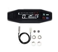 YNGHWU Gauge Odometer Tachometer 2021 Universal Moto RPM Tachometer Tachometer Speed Gauge Tacho Meter Digital Odometer Instrument Sensor Set For Motorcycle