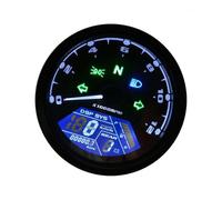 YNGHWU Gauge Odometer Tachometer Universal Motorcycle Meter Tachometer Digital Odometer With Gear Indicator 12000kmh/mph Hour Meter Tachometer
