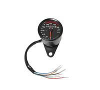YNGHWU Gauge Odometer Tachometer Universal Motorcycle Tachometer Odometer 12V Motorcycle Dual Speed Meter With LED Indicator Tachometer Motorcycle
