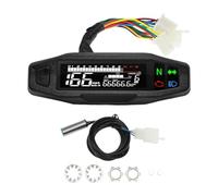 YNGHWU Gauge Odometer Tachometer Universal Motorcycle Tachometer Tachometer Gauge RPM Meters Motor Instrument Digital Odometer For KR200 Moto Gauges
