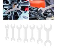 YnGia Double Open End spanners Set 1.5mm Thin Spanner Set Small Flat Wrench Set for Bike, Narrow Space Repair