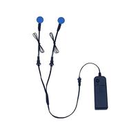 YnGia Led Eyes for Mask Skeleton Ghost Black Cat Spider Pumpkin Spooky Tree, EL Panels Light for Cosplay DIY Themed Party Decor (Blue, 20mm)