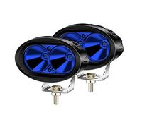 YnGia LED Forklift Light 20W Blue Safety Light, 2PCS Warehouse Safety Warning Light Motorcycle Driving Fog Light LED Work Light 12-80V for Offroad Car Truck Tractor Heavy Duty