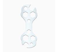 YnGia Open Ended Spanner, 8mm 9mm 10mm 12mm 13mm 14mm 15mm 16mm 17mm Multifunction Wrench Flat Spanner Super-Thin 2mm for Limited Space Conditions