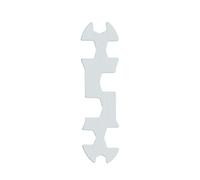 YnGia Open Ended Wrench Super-Thin 2mm Multifunction Spanner Combination Repair Tool 8mm 10mm 12mm 13mm 14mm 15mm 16mm 17mm for Bicycle Car Repair Home