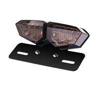 YnGia Universal Motorcycle Tail Light, Motorbike Brake Stop Light with Bracket, Turn Signals Indicators Running Light 12V for Motorcycles SUV ATV Electric Vehicles