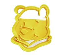 YNGLLC Winnie The Pooh Cookie Cutter, Round, Yellow, Made In USA, 1 Piece
