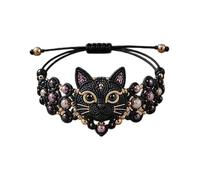 YNGWDCBF 3D Animal Beaded Bracelet Making Kit, DIY Handmade Jewelry Craft Set for Beginners, Creative Ornament Jewelry for Adult Craft Enthusiasts,with Charms and Beads,Instruction Sheet,Dachshund