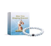 YNGWVHKET Marble Beaded Slimming Bracelet - Slimming, fat-burning, and blood circulation-boosting, this versatile bracelet is perfect for fitness and sleep.