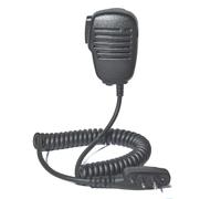 YNIBST Compact Speaker Microphone for Icom IC-V8 V86 F1000D F2000D F4001 | HM-158LA Replacement with 2-pin Screw Down Connector Φ3.5mm Mono Earphone Jack