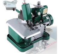 YNITJH Heavy-Duty Serger Sewing Machine with All-Metal Body & 250w High-Speed Motor,Compact & Portable Overlocker, Ideal for Knits,Elastic Fabrics,And Quick Edge Finishing Green