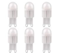 YNiuniunny Warm White, 6 Pcs 3W 220V G9 LED Bulb Lamp Corn Lamp Chandelier Light for Home Bedroom Livingroom Decor