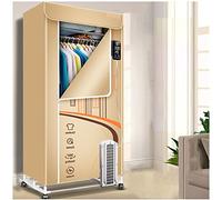 YNIYUJKL 3-Tier Electric Heated Airer Clothes Dryer, Folding Warmer Drying Rack, Load 40Kg, Household Clothes Dryer With 360Min Adjustable Timer,1600W Fficient Warm Air Dryin