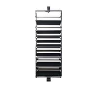 YNIYUJKL 360-Degree Rotating Shoe Rack, Adjustable Height Organizer With Vertical Pull-Out Shelves For Bedroom Wardrobe, Space-Saving 4-Tier Storage Cabinet,13 tier