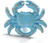 YNIYUJKL 4Pcs Shell Ocean Iron Drawer Door Handle Knobs Single Hole Starfish Crab Cabinet Cupboard Wardrobe Knob Pulls Kids Room Decor,8-1,6