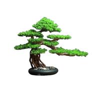 YNIYUJKL Artificial Tree Artificial Simulation Bonsai Fake Pine Bonsai Office Living Room Study Porch Decoration Decoration Fake Tree,