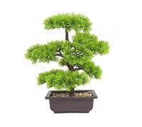 YNIYUJKL Artificial Trees Artificial Plant Bonsai Realistic Beautiful Ornamental Simulation Pine Needles Cypress Plants Bonsai For Home Decoration Simulated Pine,D