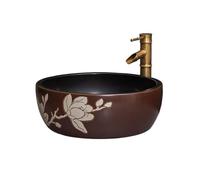 YNIYUJKL Bathroom Sink High-Grade Retro Bathroom Sinks Household Lavatory Washbasin Hotel Washbasin Sink Basin Ceramic Countertop Basin Bathroom Vess