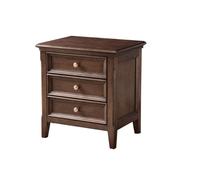 YNIYUJKL Bedside Table Bedroom Bedside Storage Cabinet Home Solid Wood Three Drawer Bedside Cabinet Side Tables Bedroom
