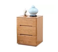YNIYUJKL Bedside Table Indoor Bedside Table Modern Minimalist Oak Three-Layer Drawer Storage Cabinet Nordic Bedroom Multi-Function Locker Side Tables Bedroom