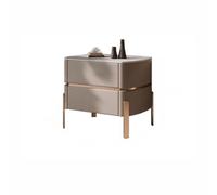 YNIYUJKL Bedside Table Modern Light Luxury Rock Board Bedside Table Master Bedroom Simple Bedside Cabinet Stylish Bedside Storage Cabinet Side Tables Bedroom