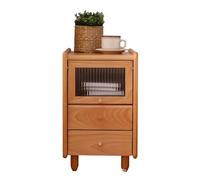 YNIYUJKL Bedside Table Nordic Bedside Table Bedroom Bedside Small Ultra-Narrow Storage Cabinet Storage Home Side Cabinet Locker Side Tables Bedroom