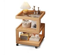 YNIYUJKL Bedside Table Nordic Style Simple Bedside Table Living Room Side Corner Movable Shelf Bedroom Storage Cabinet Side Tables Bedroom