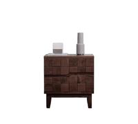 YNIYUJKL Bedside Table Solid Wood Bedside Table Bedroom Three-Dimensional Square Bucket Cabinet Bedside Storage Cabinet Side Tables Bedroom