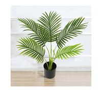 YNIYUJKL Bonsai Tree 23.62 Inch Little Artificial Paradise Palm Tree Plant, Fake Tropical Palm Tree For Home Office Decoration,1 Piece. Artificial Tree,