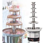 YNIYUJKL Chocolate Fountain Machine, Multi-Function Electric Chocolate Waterfall, Suitable For Strawberry, Cherry, Marshmallow 3grid