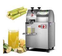YNIYUJKL Commercial Electric Sugarcane Juicer Machine,750W Sugar Cane Squeezer,With Feed Chute Tray, For Fruit Shops, Beverage Shops8mm